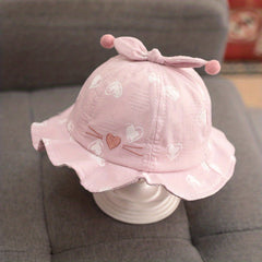 Heart Fisherman's Hat for Baby Girls