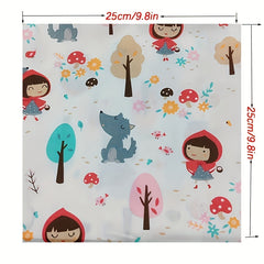 8pcs Multicolor Patchwork Cotton Fabric Set for DIY Handcraft Quilting