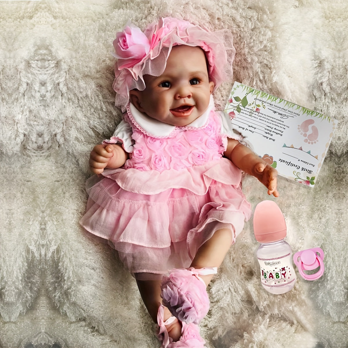 47inch Full Body Reborn Girl Soft Silicone Vinyl Baby Doll