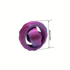 3D Printed Spinning Top Toy - Stress Reduction Tool for Desk and Home Decor
