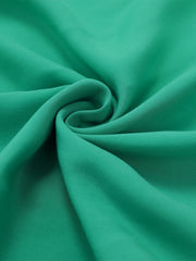 Sexy Plus Solid Halter Dress Asymmetric Trim M