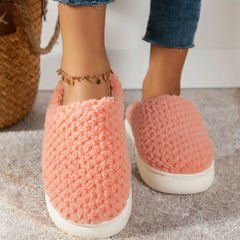 Women's Plush Lined Slip On Shoes