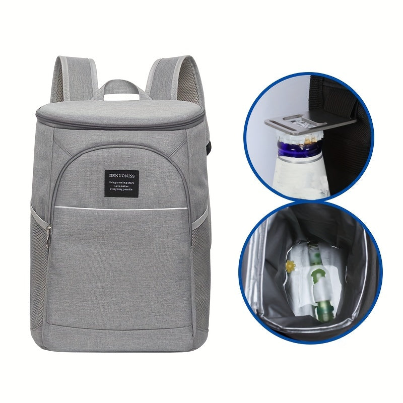 Large Capacity Waterproof Insulated Ice Bag for Camping Picnic