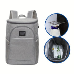 Large Capacity Waterproof Insulated Ice Bag for Camping Picnic