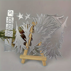 1pc Christmas Tree Metal Cutting Dies Stencil For Scrapbooking Album Cards