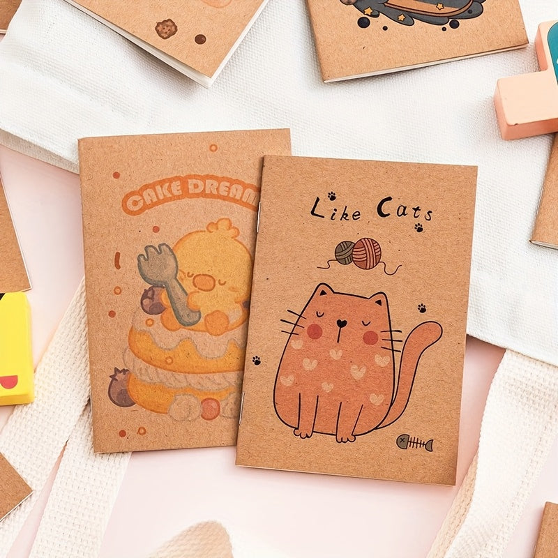 Mini Cartoon Soft Cover Journal for Teens
