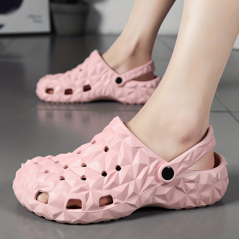 Women's Hollow Sandals Slip On Slingback Flat Shoes