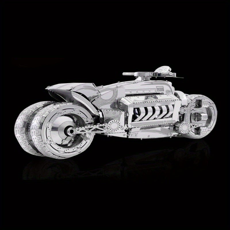 3D Motorcycle Metal Puzzle DIY Assembly Model Birthday Halloween Christmas