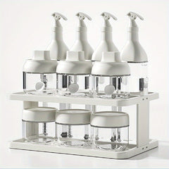 11pcs Seasoning Box Set with Tray - Salt Spice Sauce Jars w/ Storage Holder