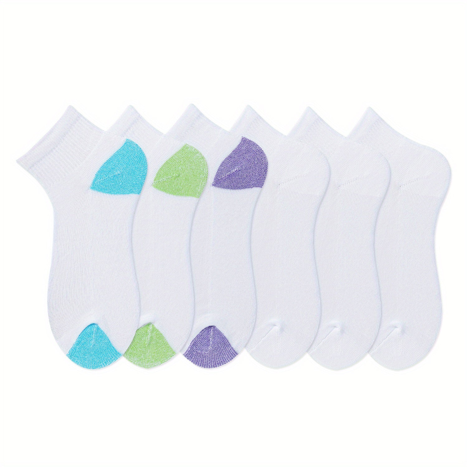6 Pairs Sports Short Socks for Women