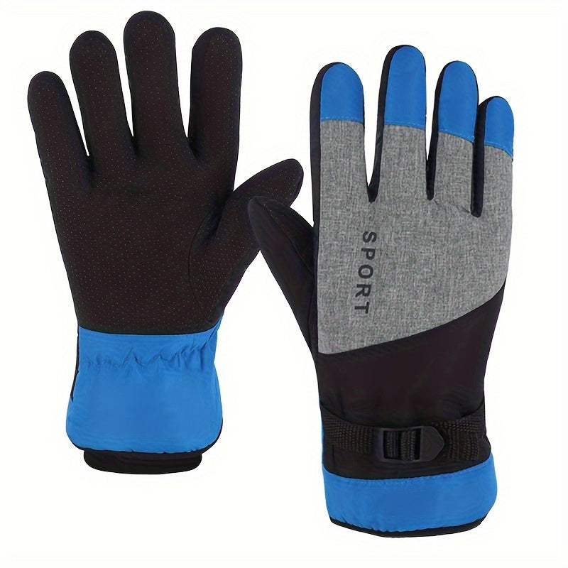 Winter Skiing Gloves & Snowboarding Gloves Waterproof Snow Gloves
