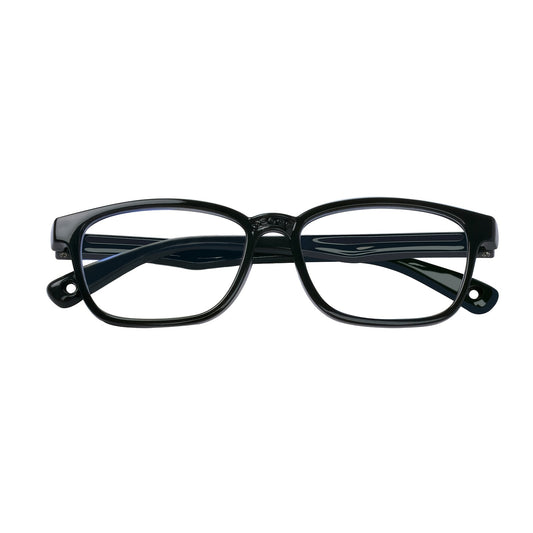 Girl's Square Frame Light Blocking Glasses Age 3-10 Anti Glare & Eyestrain
