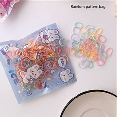 Disposable Children's Braided Rubber Band Hair Ring 200pcs