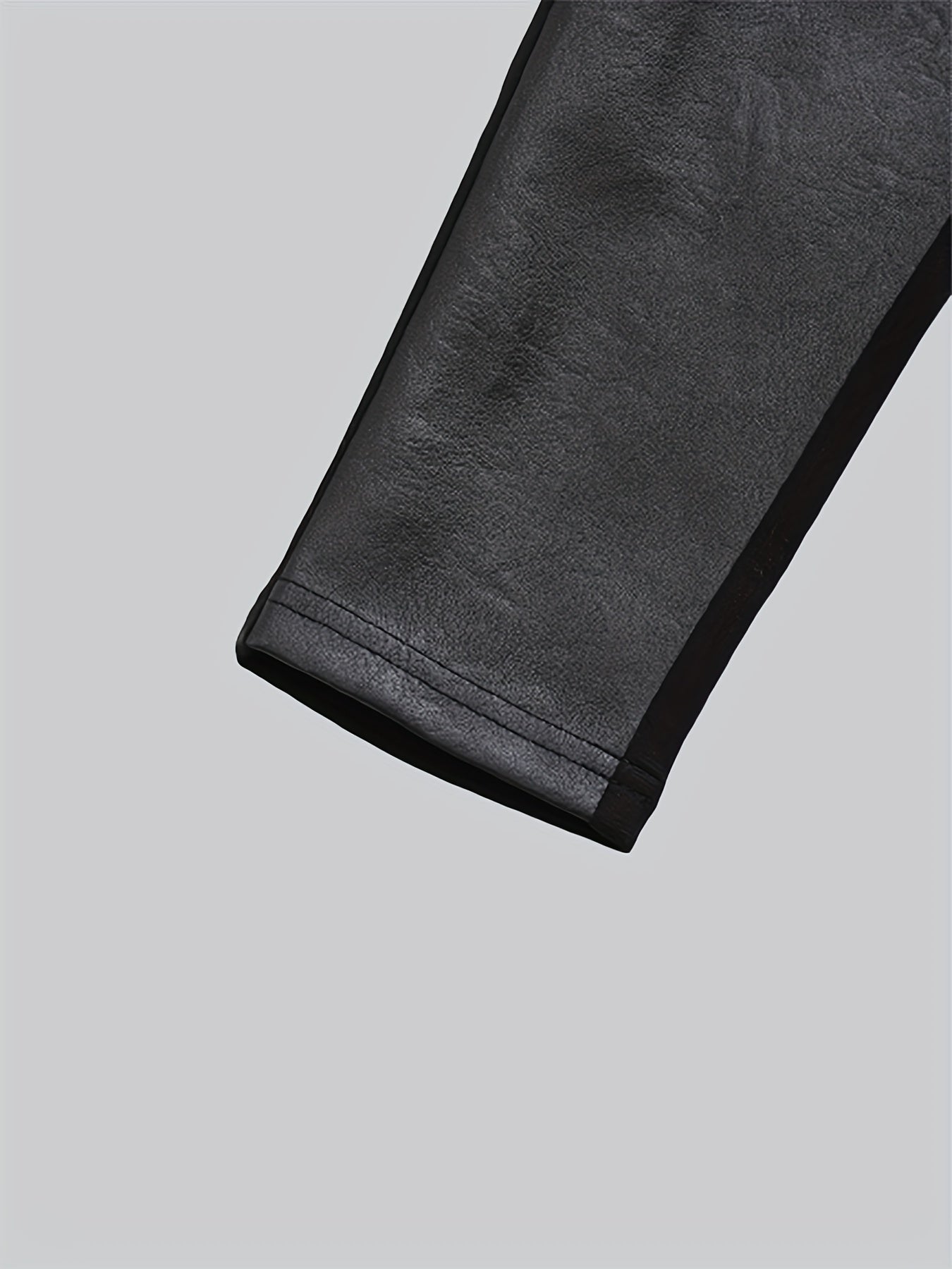 Boys Faux Leather Long Pants Spring Autumn Kids Clothing