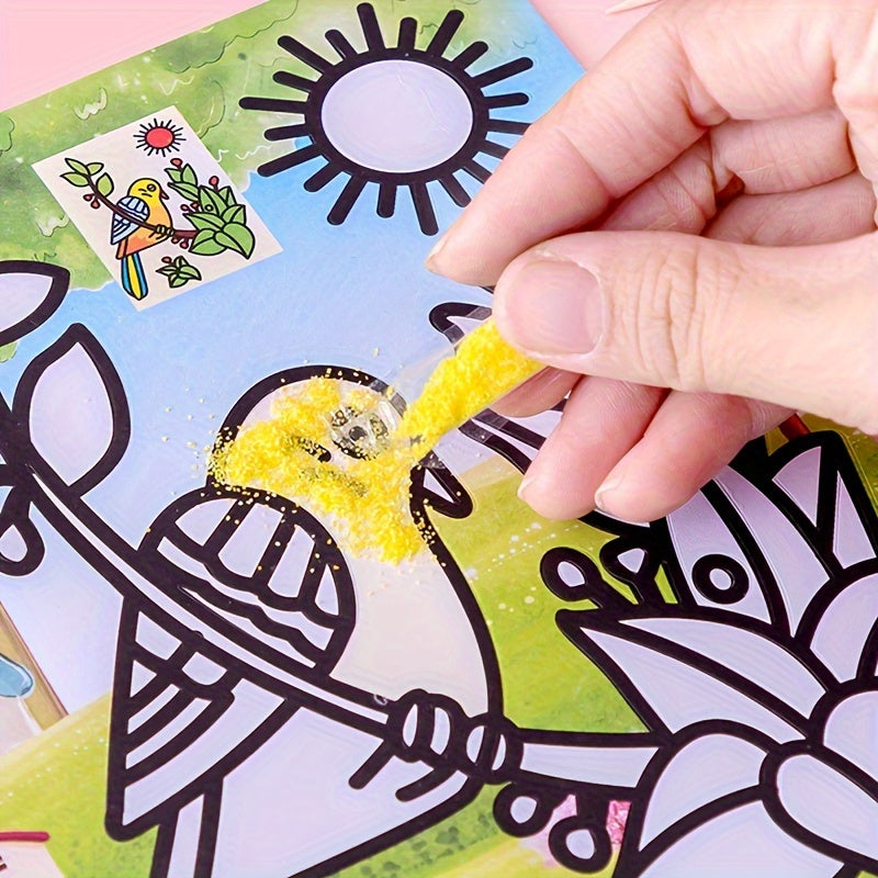 DIY Sand Painting Puzzle Handcraft Set