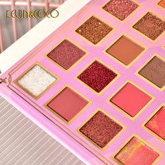40-Color Matte Pearly Sequin Eyeshadow Palette Anime Bunny Girl Packing