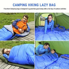 Waterproof Camping Sleeping Bag All Seasons Outdoor Hiking Mountaineering