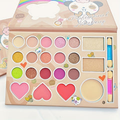 Lovely Bear 21 Colors Eyeshadow Palette for Party Makeup