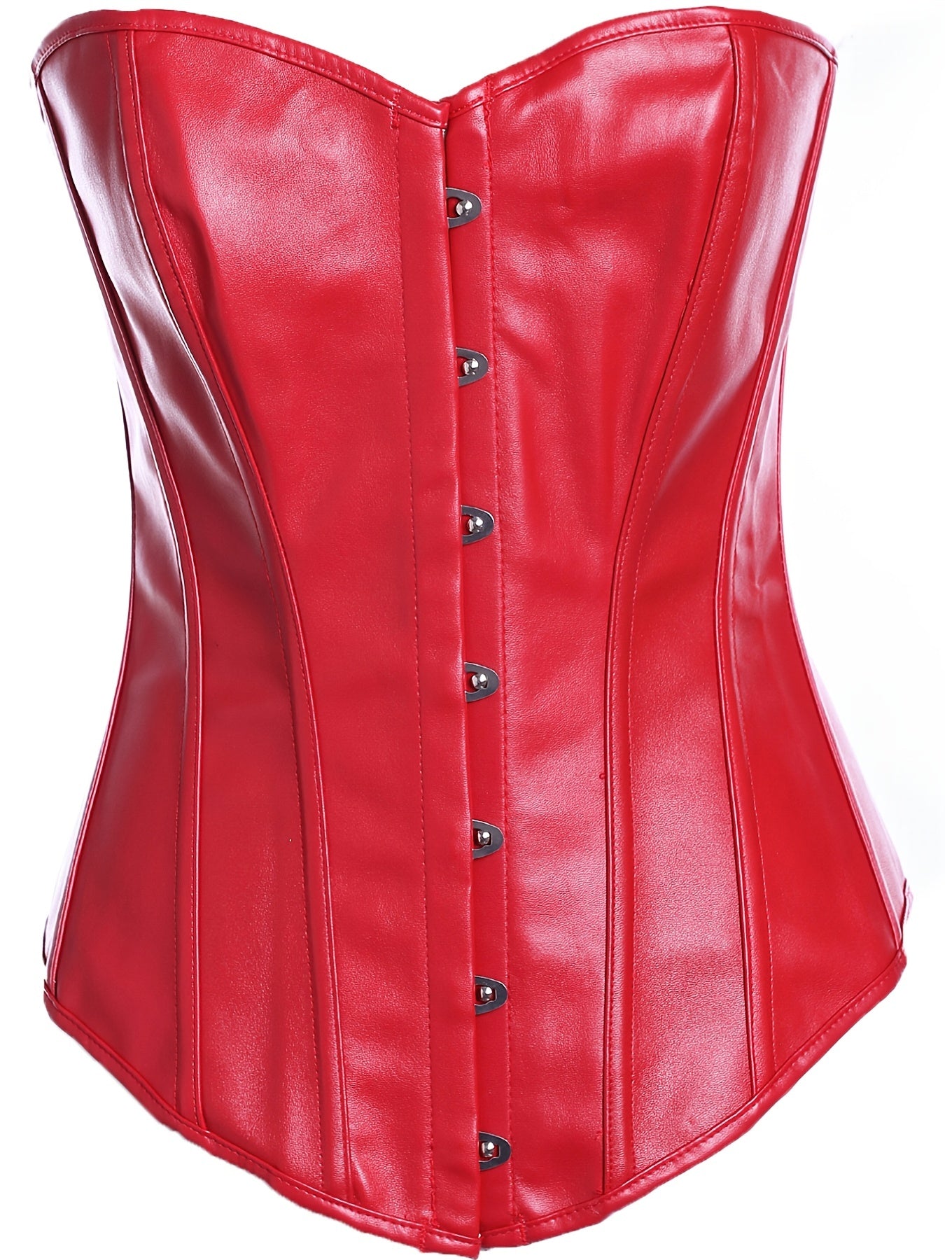 Strapless Corset Bustier Lace Up Body Shaper Lingerie
