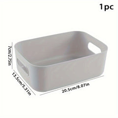 Plastic Storage Box for Snacks and Jewelry Organization