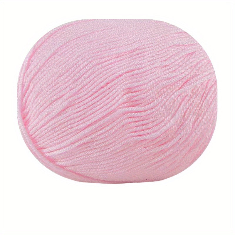 50g Crochet Silk Milk Fleece Yarn For Knitting Doll Sweater Hat DIY
