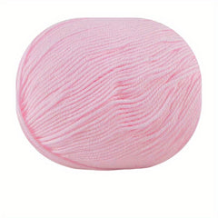 50g Crochet Silk Milk Fleece Yarn For Knitting Doll Sweater Hat DIY