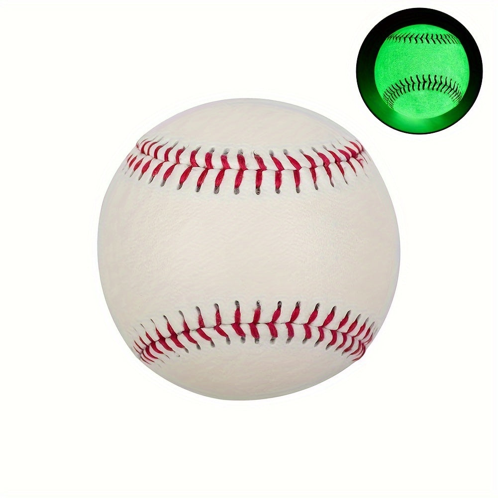 1pc Glow In The Dark Baseball Luminous Baseball Sports Training Accessory