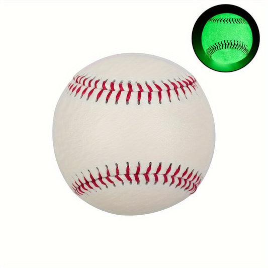 1pc Glow In The Dark Baseball Luminous Baseball Sports Training Accessory