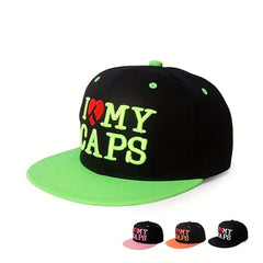 Embroidered Street Hip hop Baseball Cap For Couple