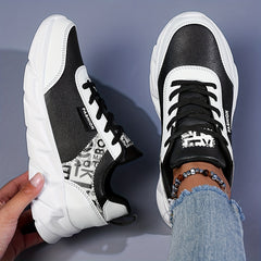 Women's Outdoor Anti Slip Sneakers Thick Bottom Versatile Skate Shoes