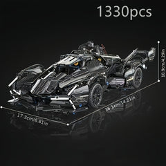 1330pcs Sports Car Building Block Model Easy to Assemble DIY Toy
