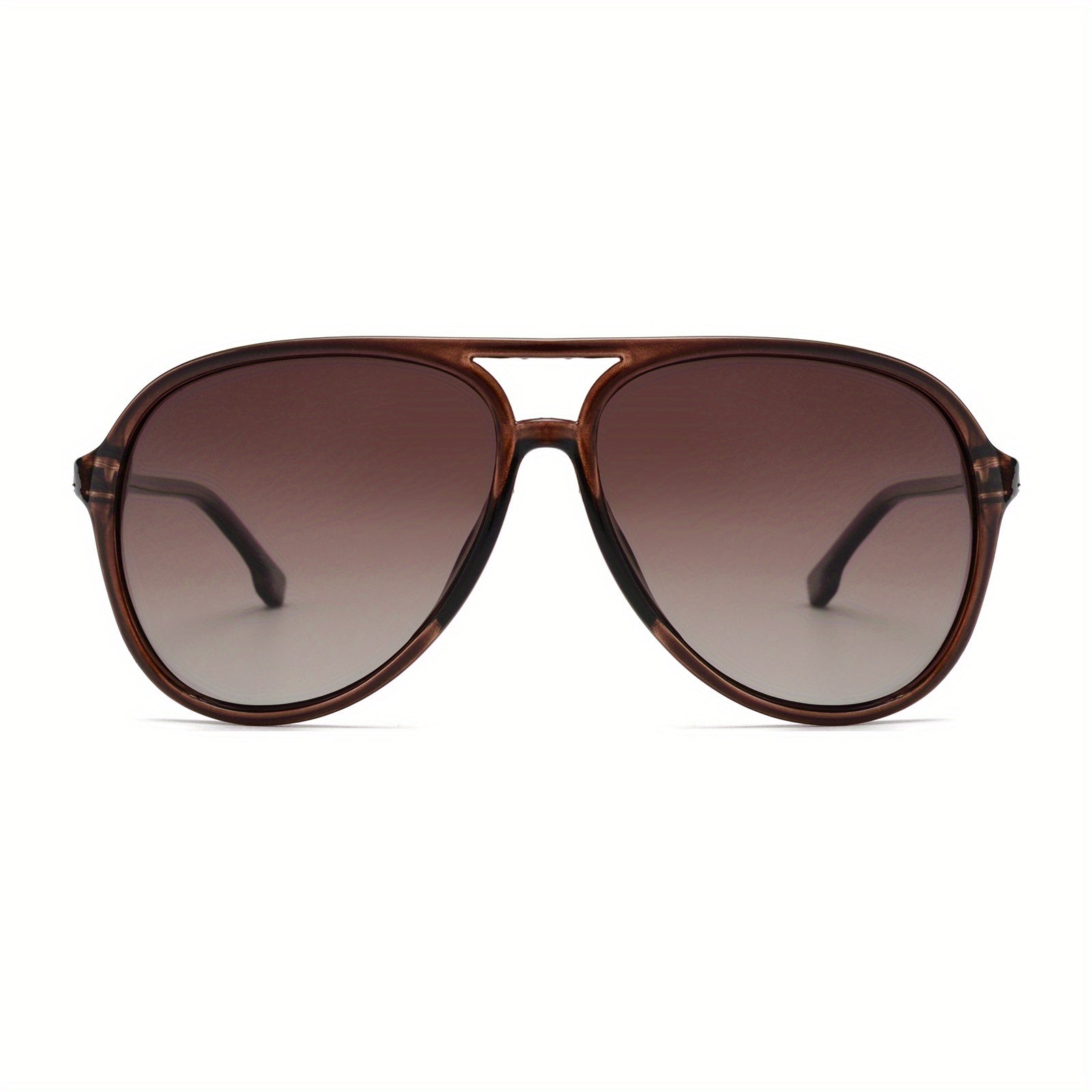 Retro Aviator Sunglasses for Men - Ultralight, Classic Style and Large Frame