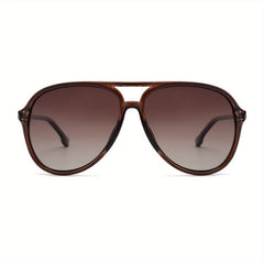 Retro Aviator Sunglasses for Men - Ultralight, Classic Style and Large Frame