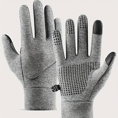 Winter Warm Gloves Men Women Wind Waterproof Non-slip Touch Screen Thermal Sport