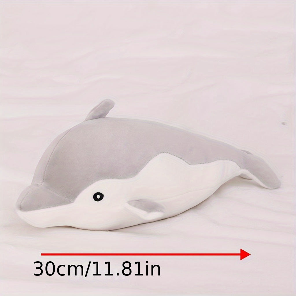Dolphin Plush Toy Large Pillow Ocean Theater Activity Gift Doll