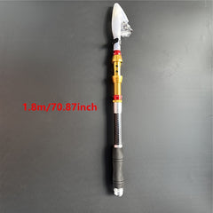 99% Carbon Fiber Telescopic Fishing Rod 1.8-3.6M