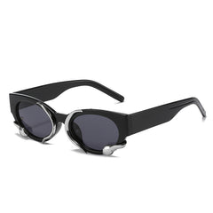 Steampunk Cat Eye Sunglasses UV400 Driving Glasses