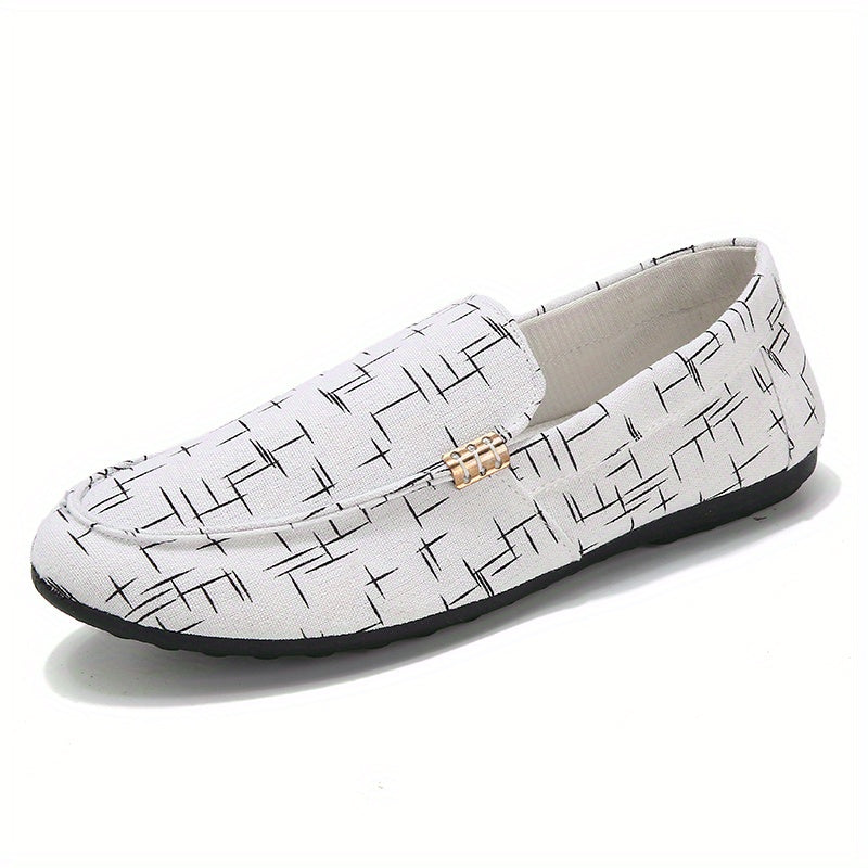 Men's Breathable Loafer Shoes Comfortable Non Slip Casual Shoes