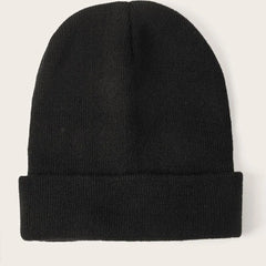 Babygirl Slogan Knitted Hat Embroidered Acrylic Knit Beanie Cap Man Unisex