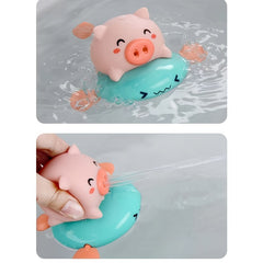 Water Toy Piggy Riding Flying Fish 1 Year Old Bathroom Toys