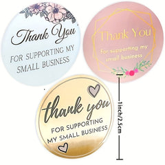500pcs 25mm Thank You Sealing Stickers for Envelope Decoration