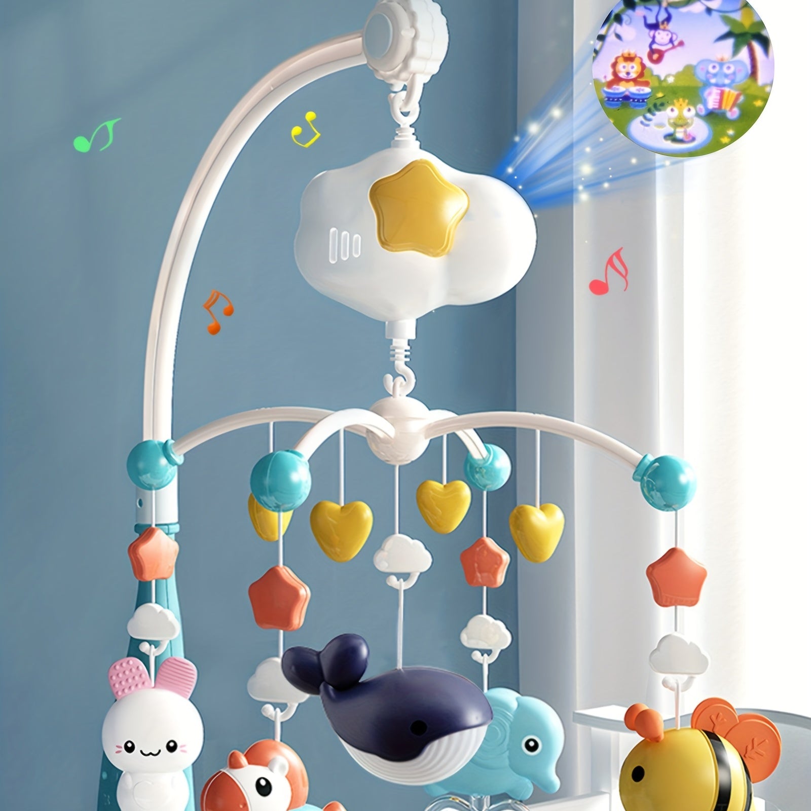 Baby Cloud Bed Bell for Sleep and Relaxation