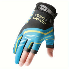 Outdoor Fishing Gloves Fingerless Anti-slip Breathable Half Finger