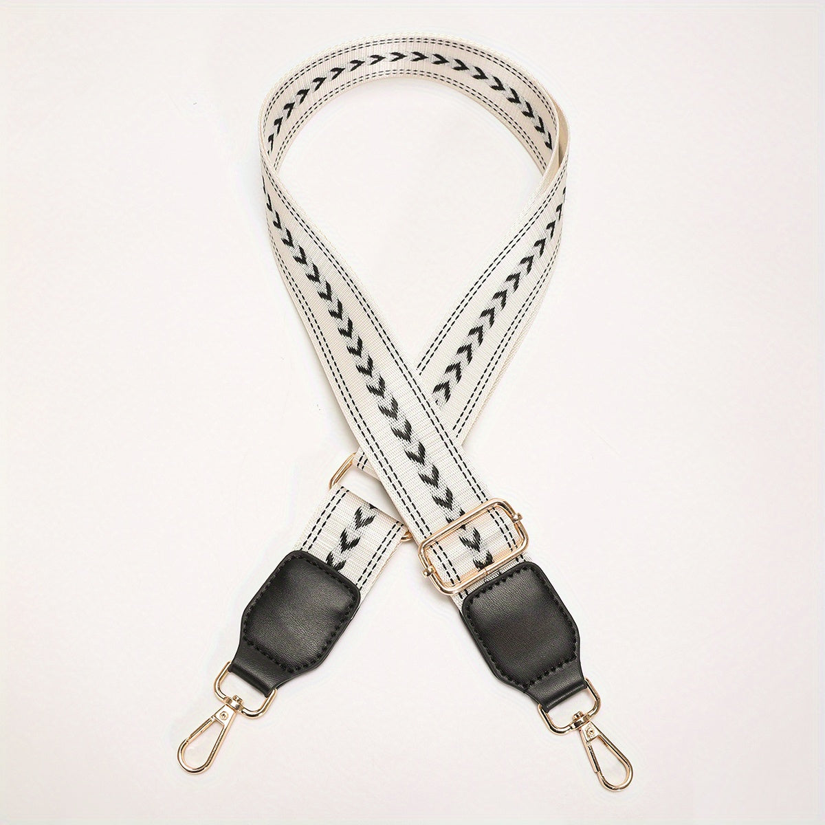 Arrow Pattern Bag Strap Wide Adjustable Bag Strap Replaceable
