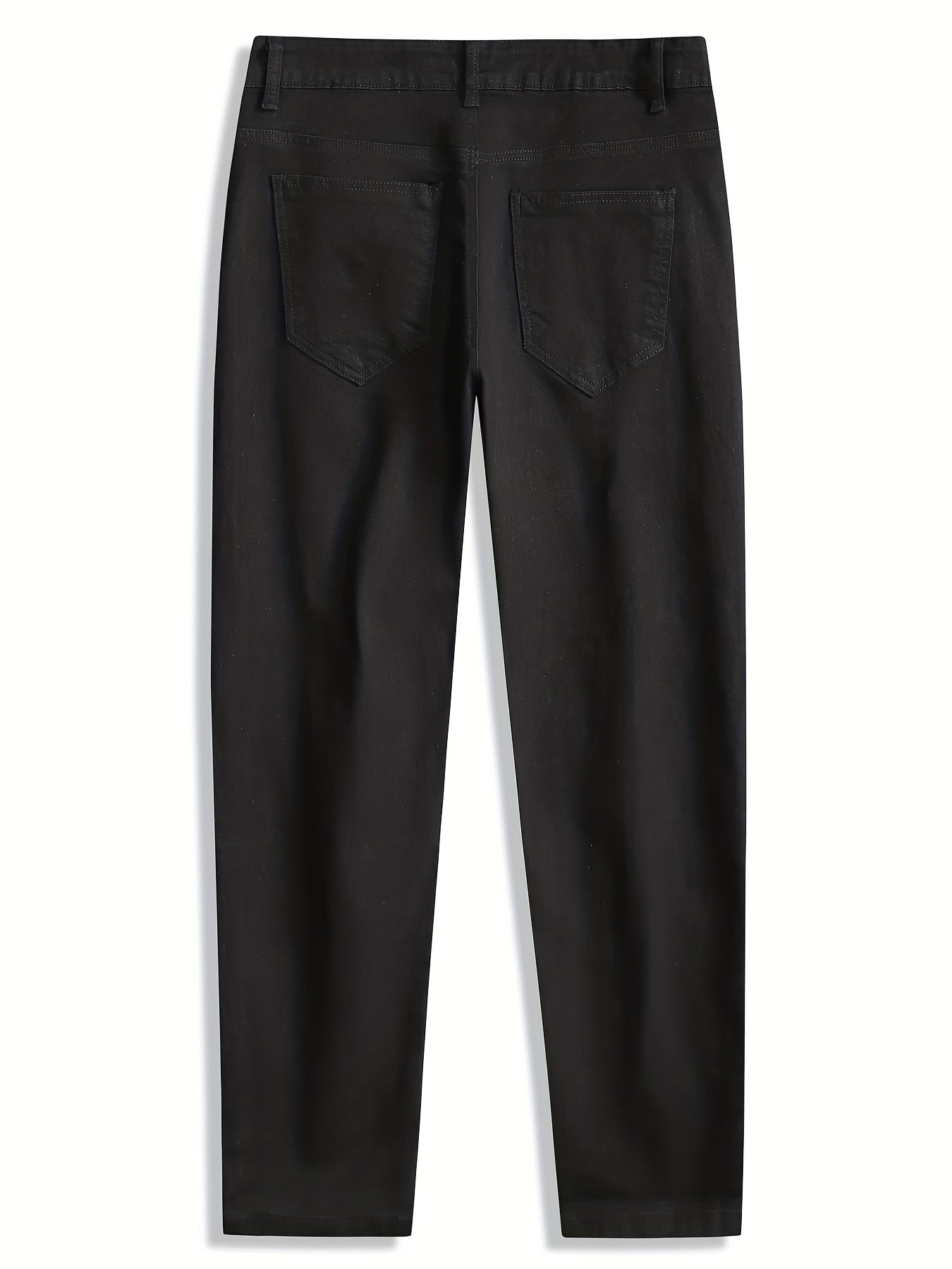 Men's Casual Street Style Stretch Jeans With Pockets