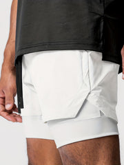 Men's Active Quick Dry Stretch Shorts with Pocket