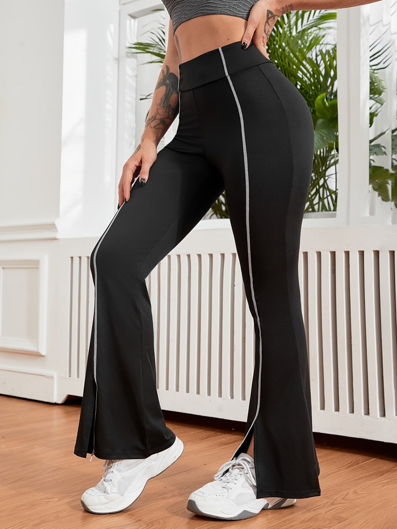 Women's Flare Leg Yoga Pants for Comfortable Casual & Sports Activities