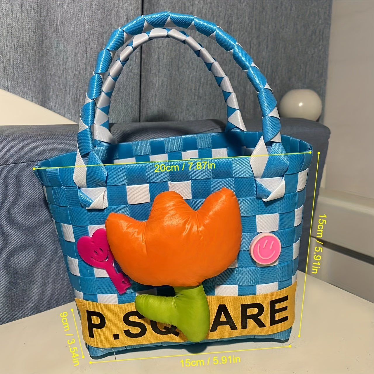 Mini Children's Woven Bags Birthday Party Gift Storage Handbags Play House Toys