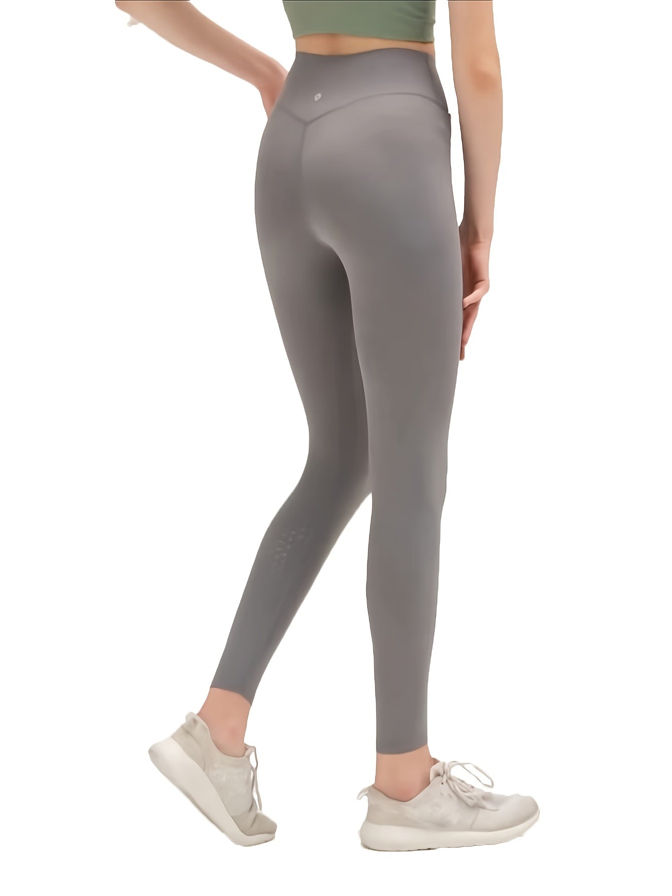 High Stretch Yoga Leggings Wide Waistband Breathable Women's Activewear