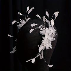 Rhinestone Fascinator Wedding Party Bridal Headpiece